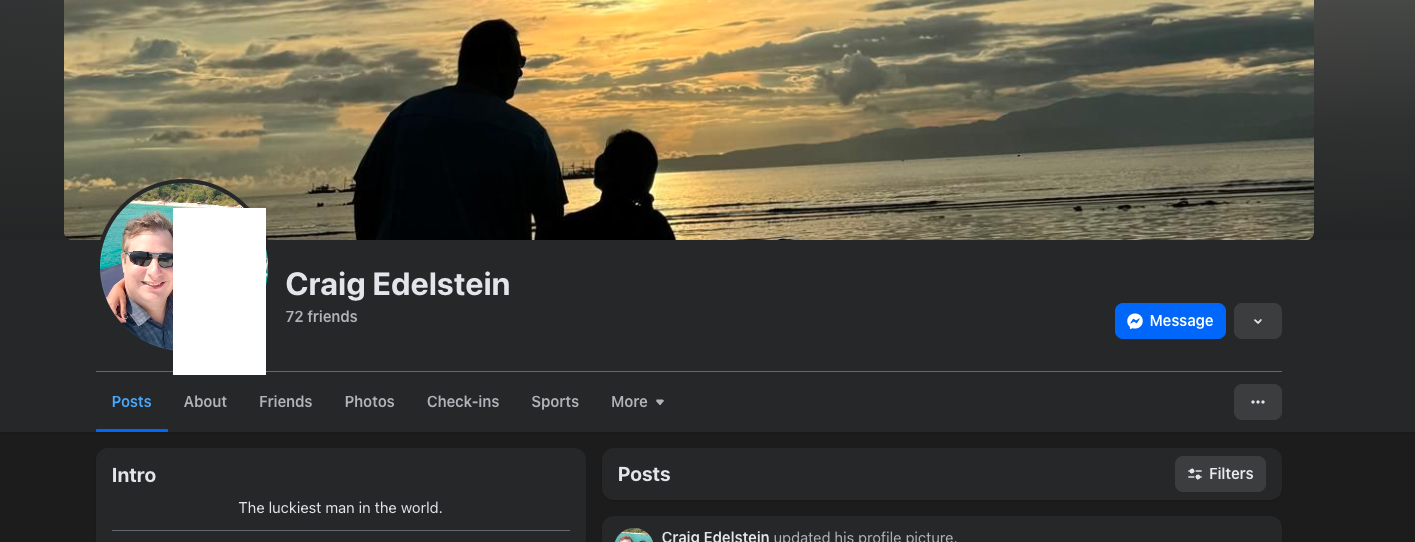 Craig Edelstein Facebook